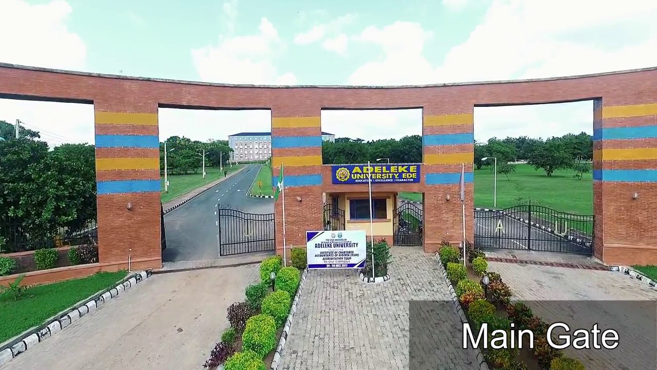 ADELEKE UNIVERSITY,EDE (AU) ISSUES IMPORTANT NOTICE TO ALL APPLICANTS ...